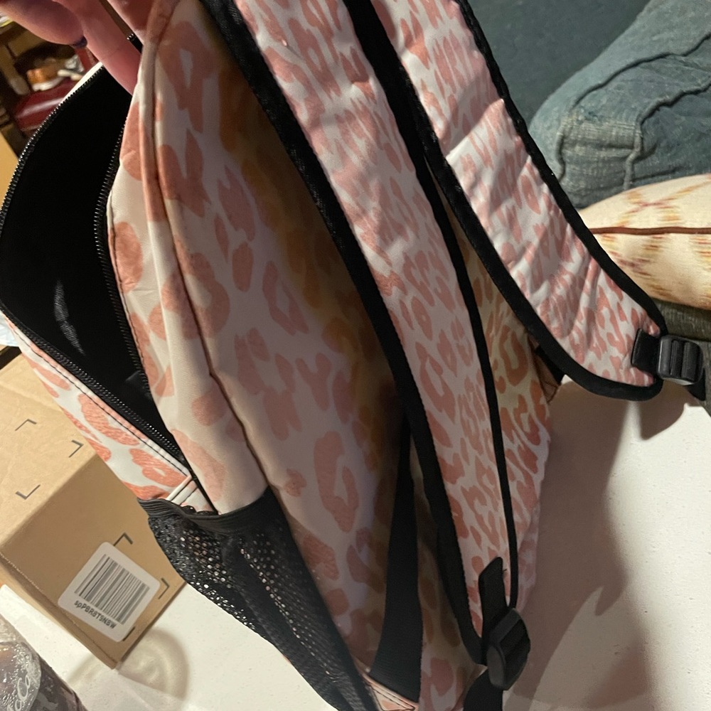 Brand new leopard backpack